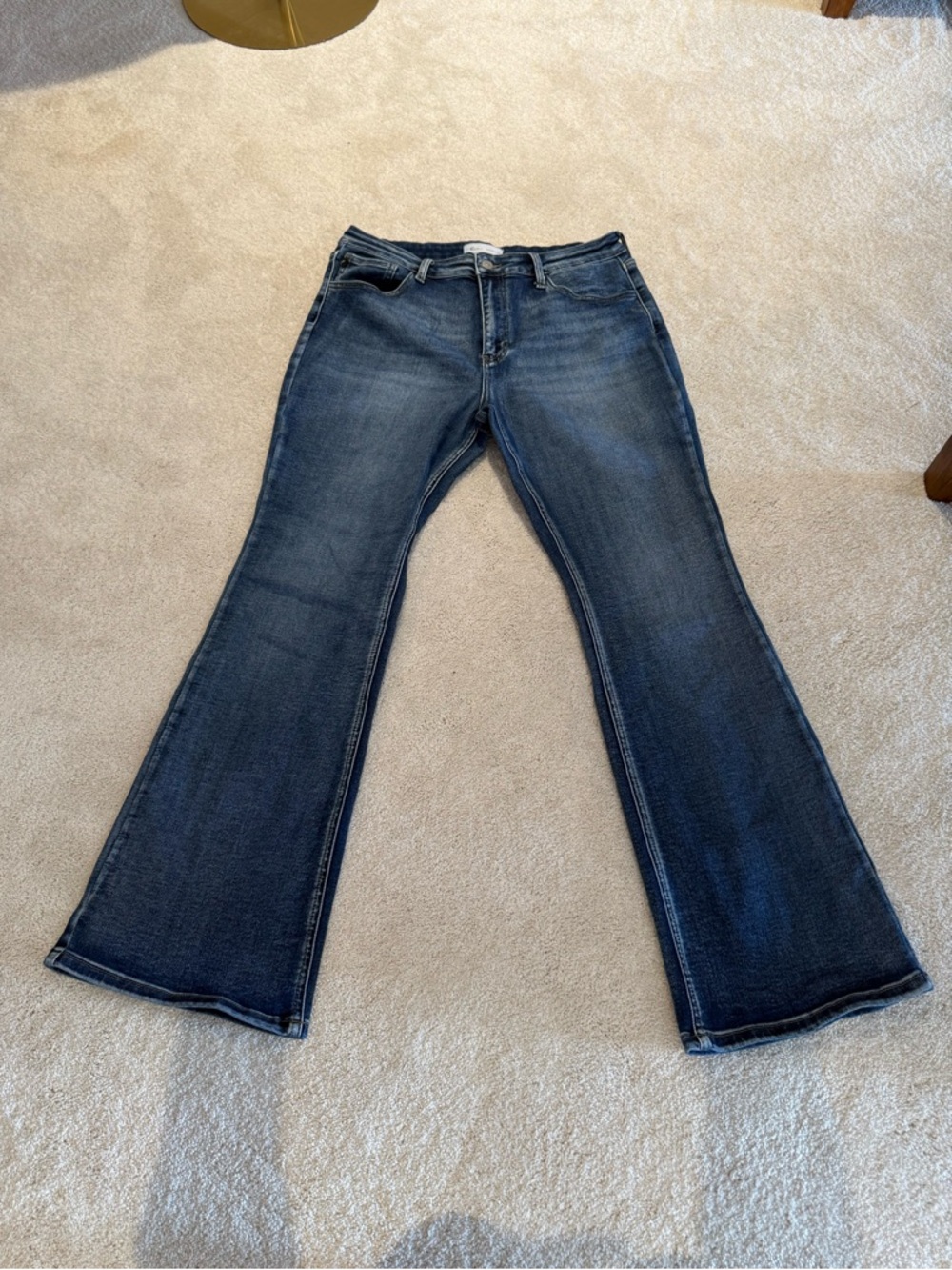 KanCan Dark Blue Flare Jeans